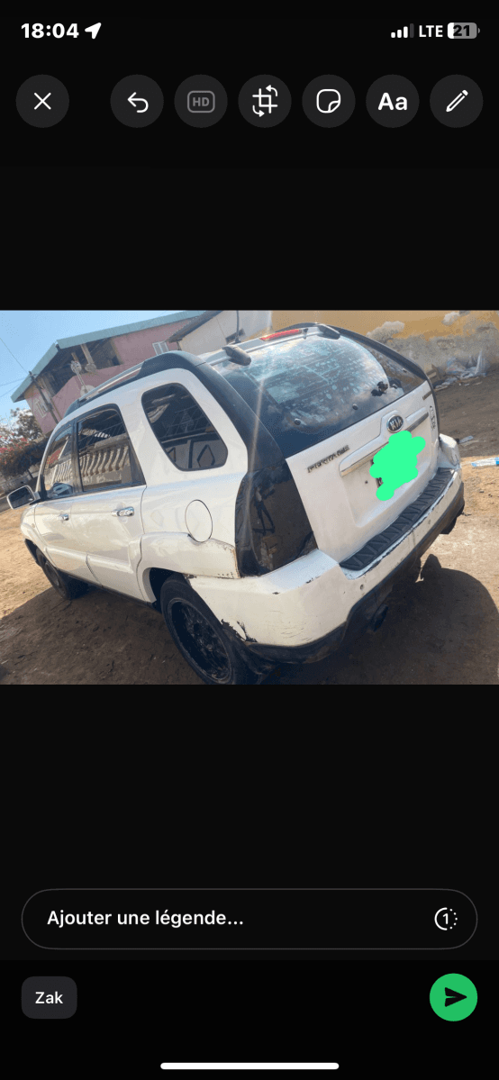 Kia Sportage 2008, boîte Automatique, toit ouvrant, écran — photo 1