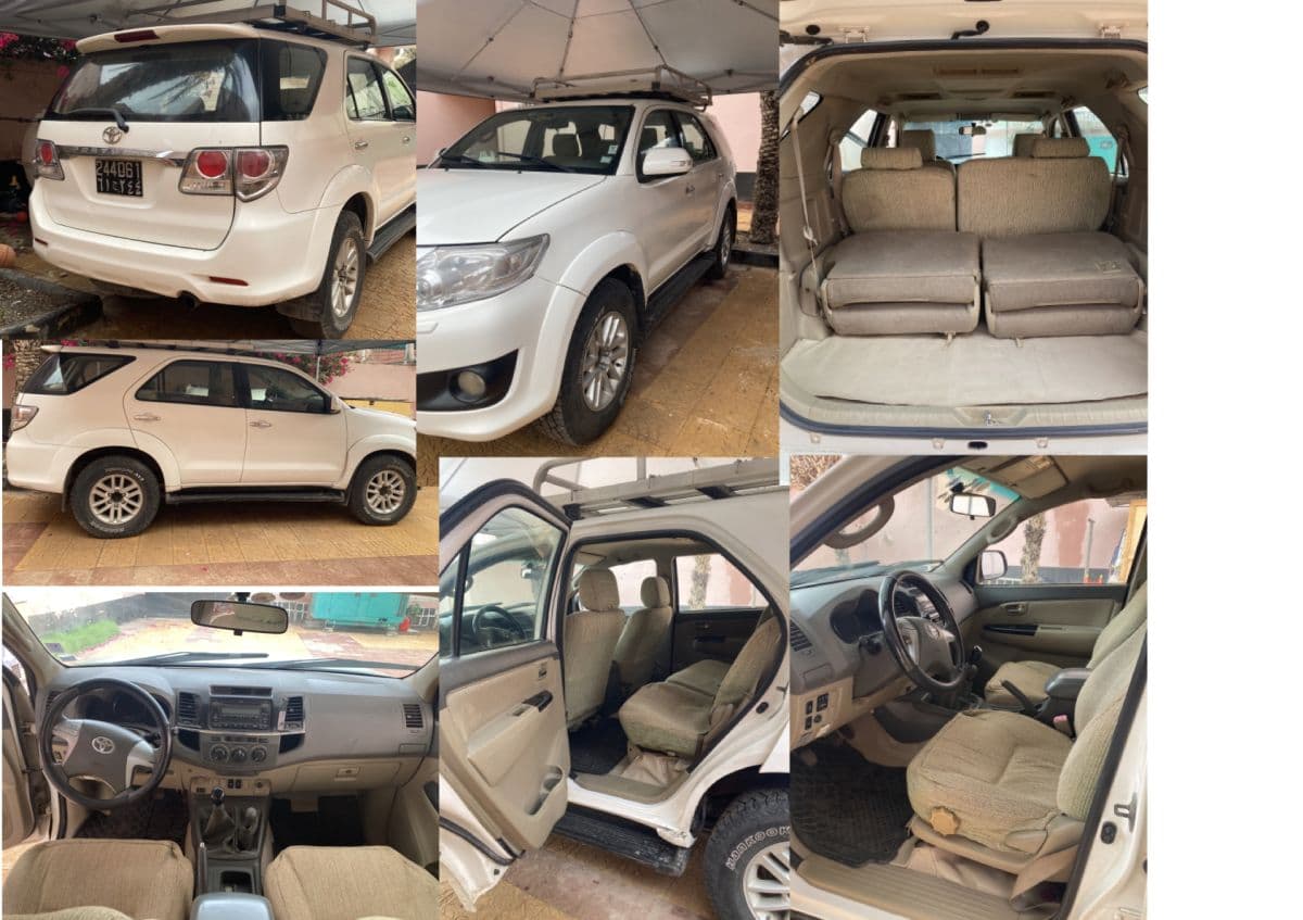 Toyota Fortuner 2013, 7 places, diesel, boite manuelle, courroie neuve — photo 1
